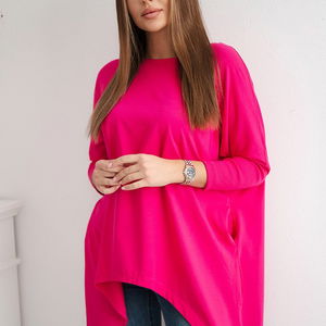 Didelio dydžio palaidinė fuksijų spalvos