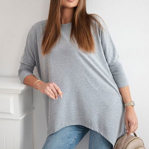 Didelio dydžio palaidinė pilka