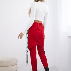 Kelnės / Kombinezonas su užrašu selfie “.