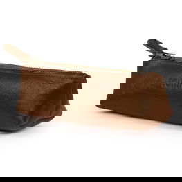 Odinis dėklas tamsiai rudas