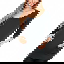 Nėščiųjų palaidinė su klostėmis