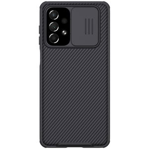 Nillkin CamShield Pro Case šarvuotas dėklas fotoaparato dangtelis Samsung Galaxy A73 juodas