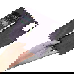 iCarer piniginės dėklas 2in1 dėklas iPhone 14 , odinis Flip Cover Anti DP)