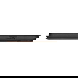 iCarer piniginės dėklas 2in1 iPhone 14 Pro odinis flip dėklas su apsauga nuo RFID, rudos spalvos (WMI14220726-BN)