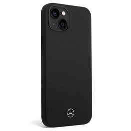 Mercedes silikoninis Line dėklas iPhone 14 - juodas