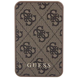 Guess Powerbank 15W GUPB5LP4GEGW 5000mAh rudos/rudos spalvos 4G odinis metalinis logotipas