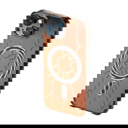 MagSafe silikoninis dėklas iPhone 15 - juodas