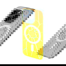 MagSafe silikoninis dėklas iPhone 15 Pro - holografinis