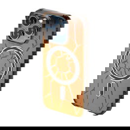 MagSafe silikoninis dėklas iPhone 15 Pro Max - juodas