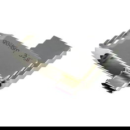 32 GB USB 3.2 Gen 1 USB / USB C OTG ODA3 Goodram atmintinė - sidabrinė