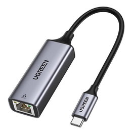 išorinis tinklo adapteris RJ45 - C tipo USB (1000 Mbps / 1 Gbps) Gigabit Ethernet pilkos spalvos (CM199)