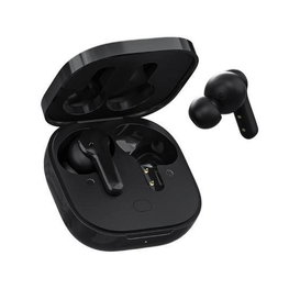 į ausis įkišamos Bluetooth 5.1 belaidės ausinės - juodos spalvos