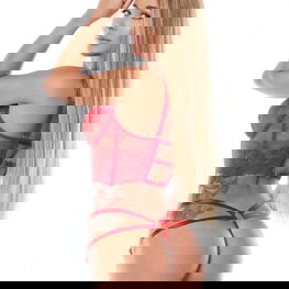 Kaia Raudonas korsetas