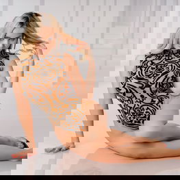 Bodis Patischia Smėlio spalvos