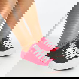 Raudonos spalvos moteriški bateliai CROSS JEANS