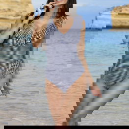 Maudymosi kostiumėlis vientisas 195595 Madora