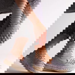 Pilkos espadrilės Big Star JJ274890