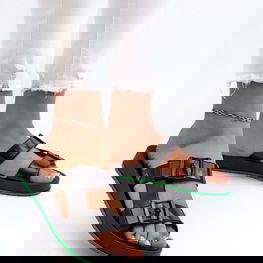 Moteriški lygiapadžiai sandalai juodi