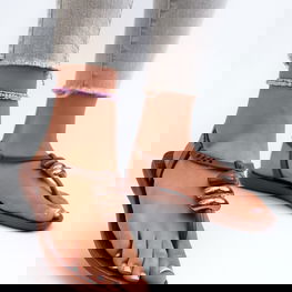 Moteriškos basutės šlepetės 83507 Ipanema Class Blown Up Sandal Fem Brown