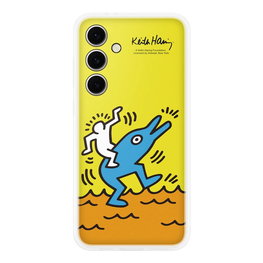 dėklas Flipsuit“ EF-M Samsung Galaxy“ telefonui S 24 FE – geltonas