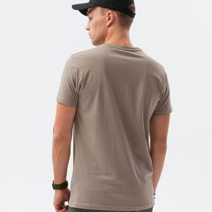 Vyriški marškinėliai - rudi