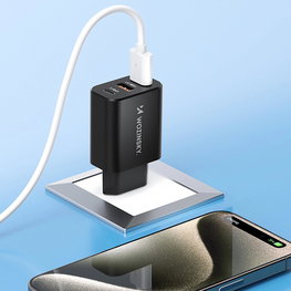 Įkroviklis CWCUCB 30W USB A - juodas