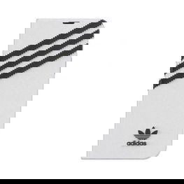 Adidas baltas ir juodas atverčiamas dėklas iPhone 12 / 12 Pro