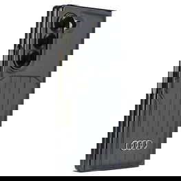 Audi dirbtinės odos MagSafe dėklas Samsung Galaxy Z Fold 6 – juodas