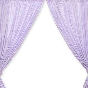 Užuolaidos kūdikio kambariui Milo su meškiuku ir širdelėmis alyvinės