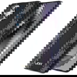 Dėklas juodas odinis su raštu Samsung Galaxy S25 Ultra