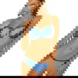 Maudymosi kostiumėlis dviejų dalių moterims Marko