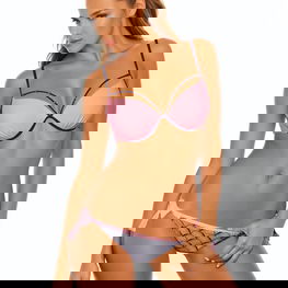 Maudymosi kostiumėlis dviejų dalių moterims Marko