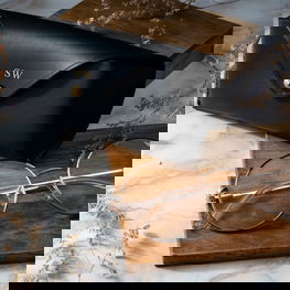 Natūralios odos akinių dėklas Solier