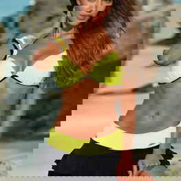 Maudymosi kostiumėlis dviejų dalių Marko