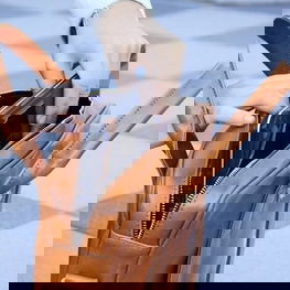 Elegantiška nešiojamojo kompiuterio rankinė Felice Gold Dulce