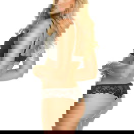 Juoda elegantiška liemenėlė Molly