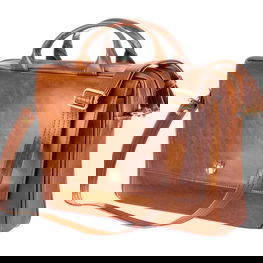 Natūralios odos moteriškas nešiojamas krepšys FL14 Rimini vintage ruda