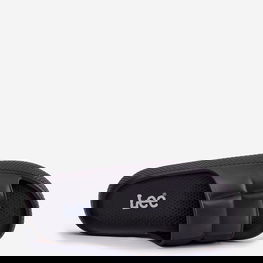 juodos šlepetės su paminkštintu padu kasdienai