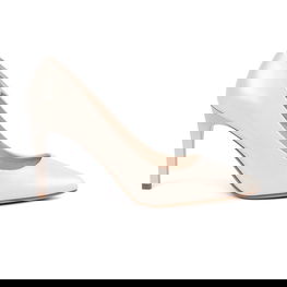 Šviesiai smėlio spalvos klasikiniai bateliai moterims