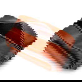 Elegantiška natūralios odos vyriška rankinė SOLIER vintažinė ruda