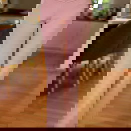 Laisvalaikio kelnės rožinės su elastanu Mirale