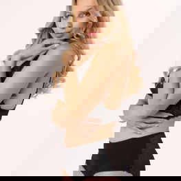 Kelnaitės juodos su nėriniais aukštu liemeniu kasdienai Babell