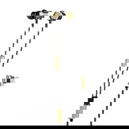 Ausinės su mikrofonu smėlio spalvos su USB-C jungtimi HiFuture