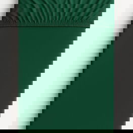 Paklodė butelio žalumo trikotažinė medvilninė 120x60 cm