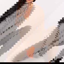 Laisvalaikio kostiumas pilkas šiltas su gobtuvu MBM