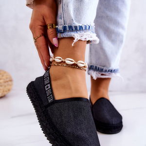 Espadrilės BIG STAR juodos spalvos