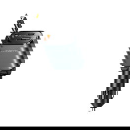 Automobilinis kroviklis 3 viename su integruotu laidu 30 W