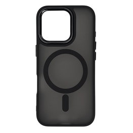 Telefono dėklas iPhone 17 Pro Max juodas MagSafe Fashion Case