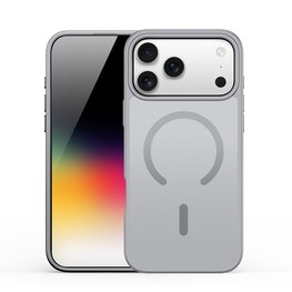 Telefono dėklas iPhone 17 Pro Max pilkas MagSafe