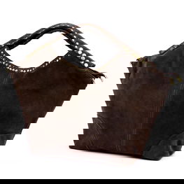 Ruda odinė rankinė moterims Camilla